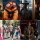 Clockwise from top left: Judas And The Black Messiah (Photo: Warner Bros.), The Mitchells Vs. The Machines (Image: Netflix), No Sudden Move (Photo: HBO Max), Saint Maud (Photo: A24), The Disciple (Photo: Netflix), In The Heights (Photo: Warner Bros.), Barb & Star Go To Vista Del Mar (Photo: Lionsgate)
